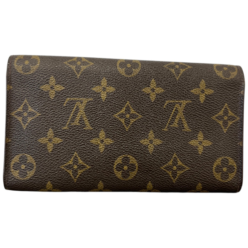 Women's Monogram Sarah Wallet Brown