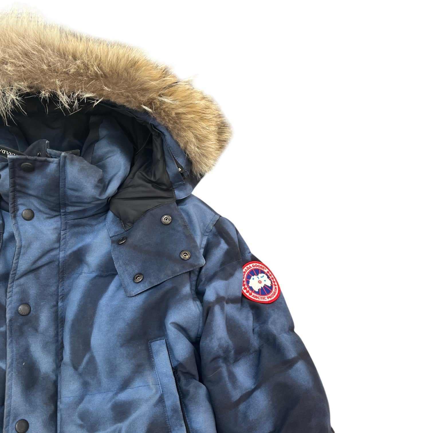 Men's Wyndham Down Jacket Blue Size L - Photo 6