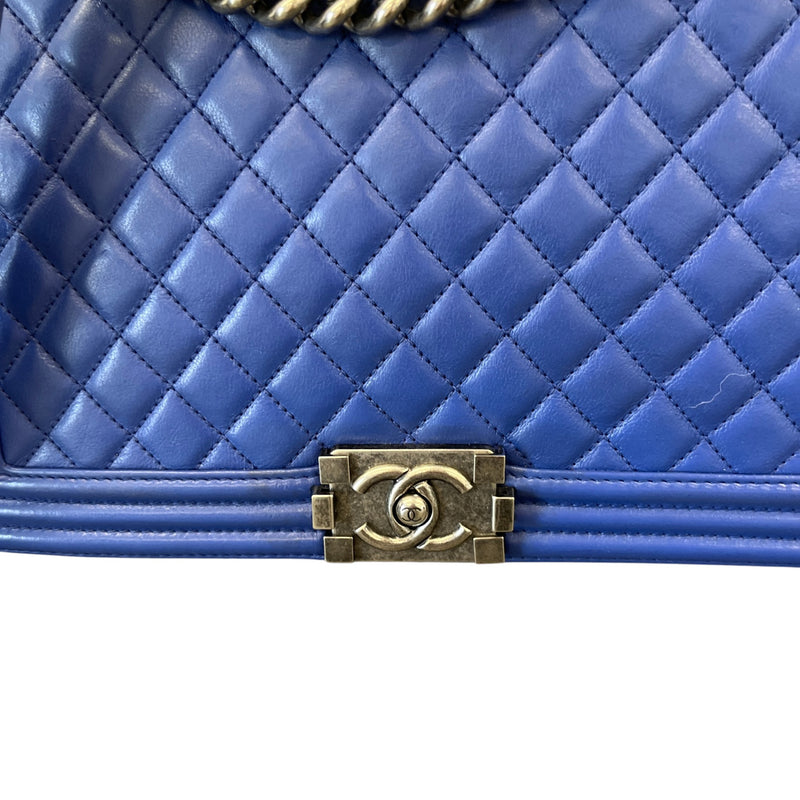 Women's Boy Flap XL Handbag Blue