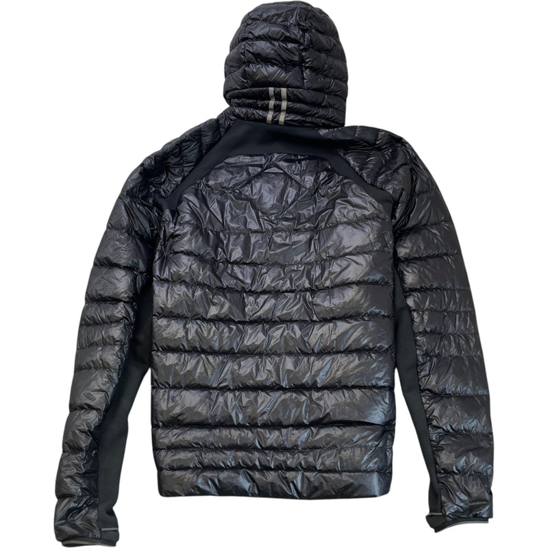 Men's Hybridge Lite Hoody Down Jacket Black Size XL