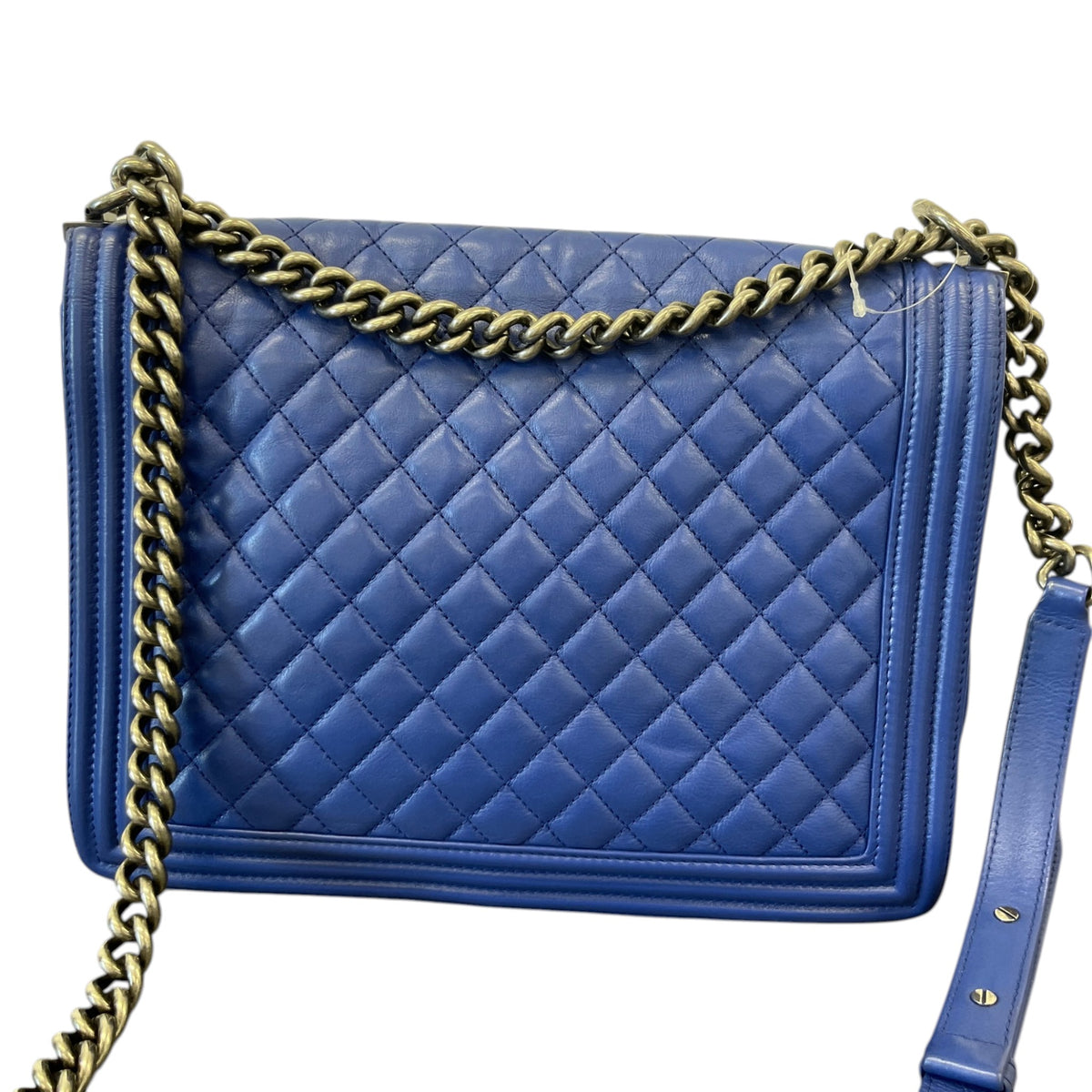 Women's Boy Flap XL Handbag Blue - Photo 3