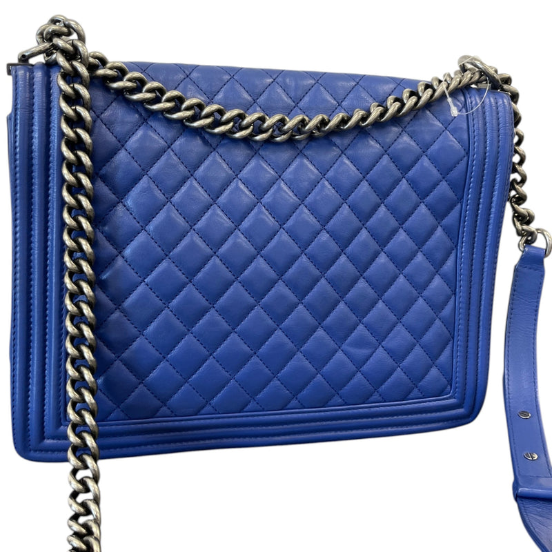 Women's Boy Flap XL Handbag Blue