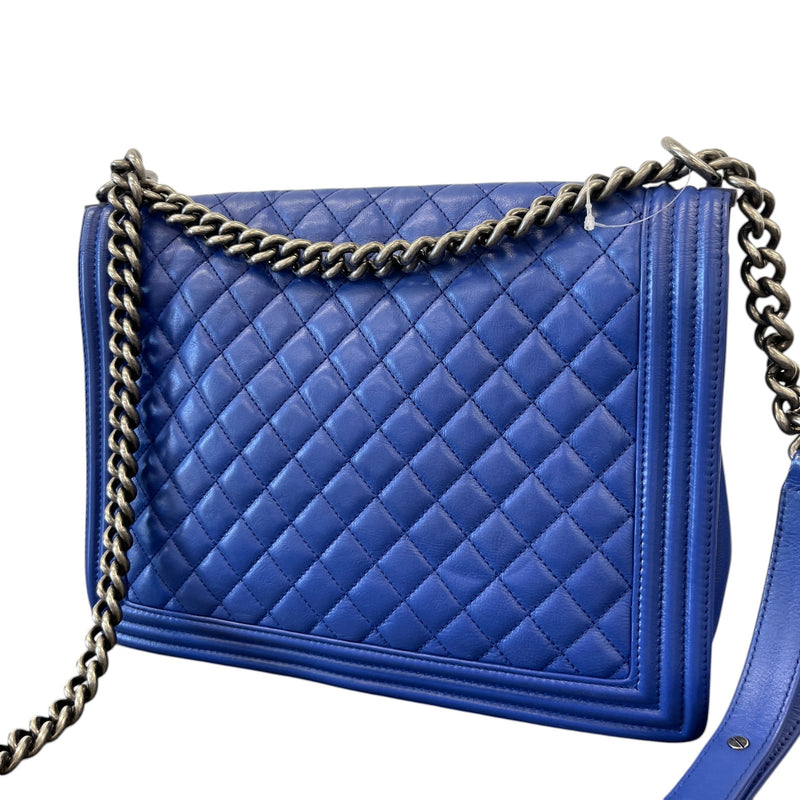 Women's Boy Flap XL Handbag Blue