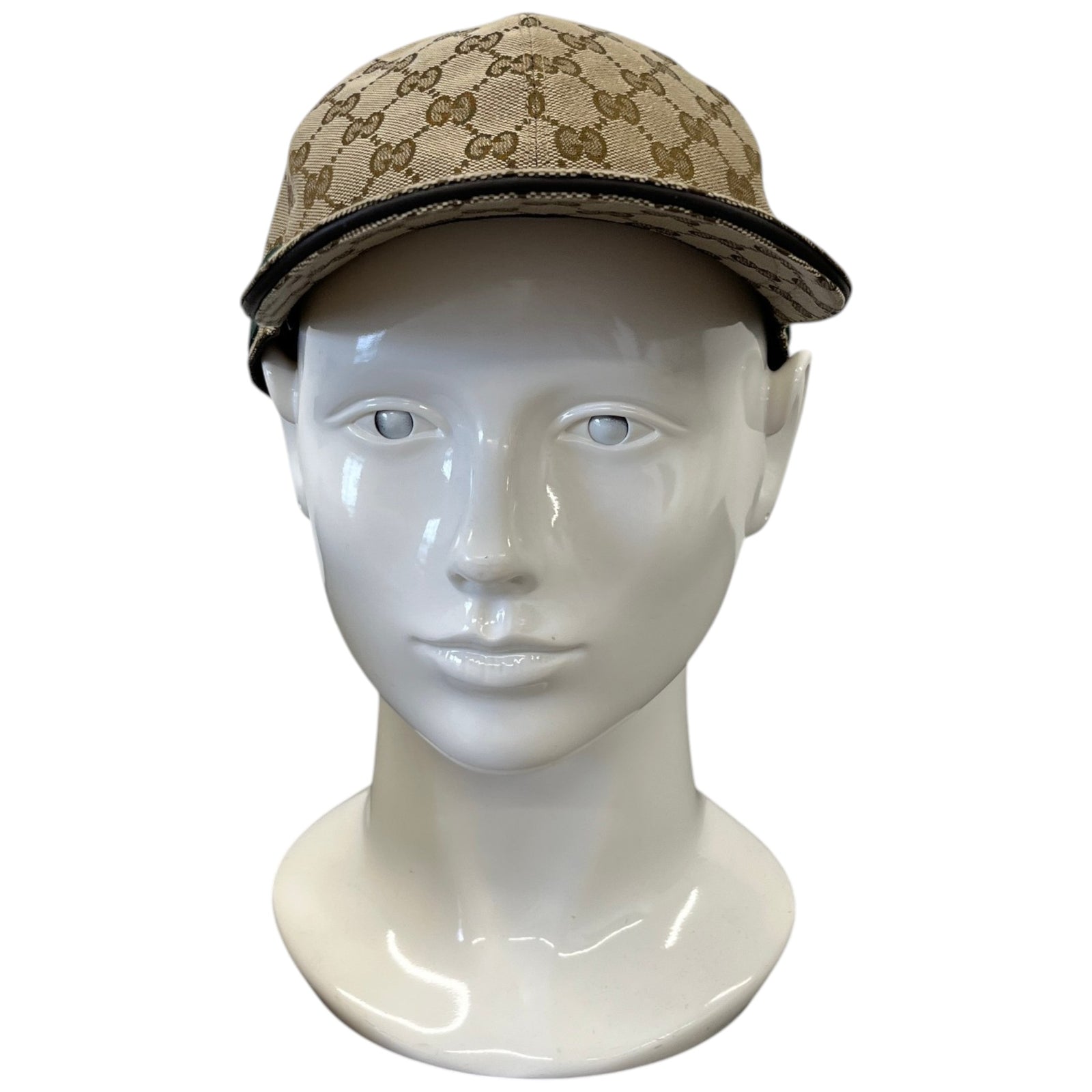 Men's Gg Canvas Baseball Cap Beige Size M - Photo 2