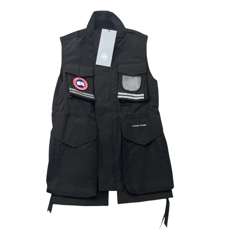 Men's Journey Vest Gilet Black Size XXS