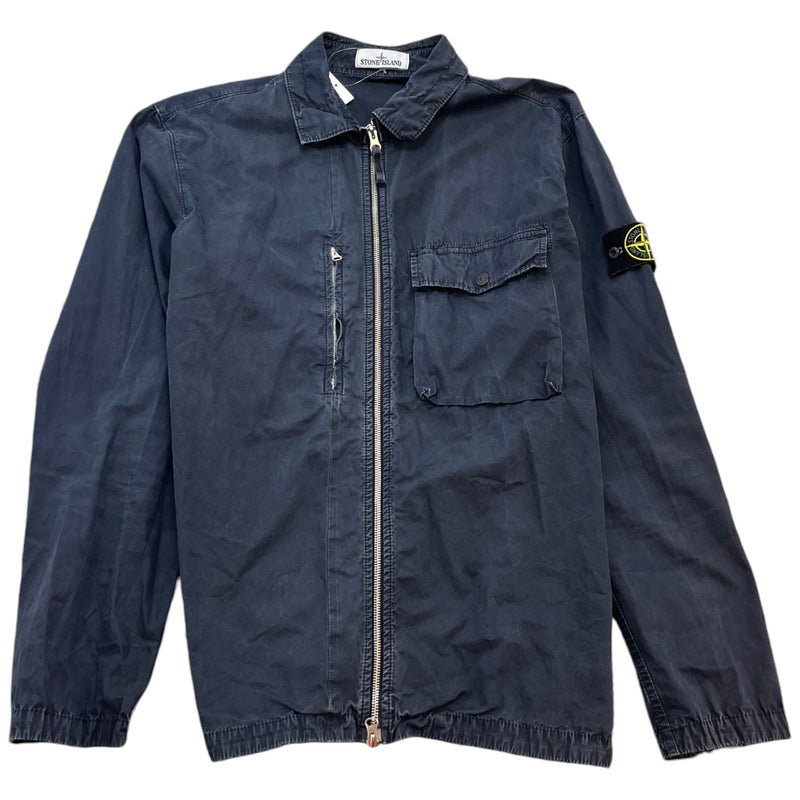 Men's Applique Logo Jacket Navy Size XXL