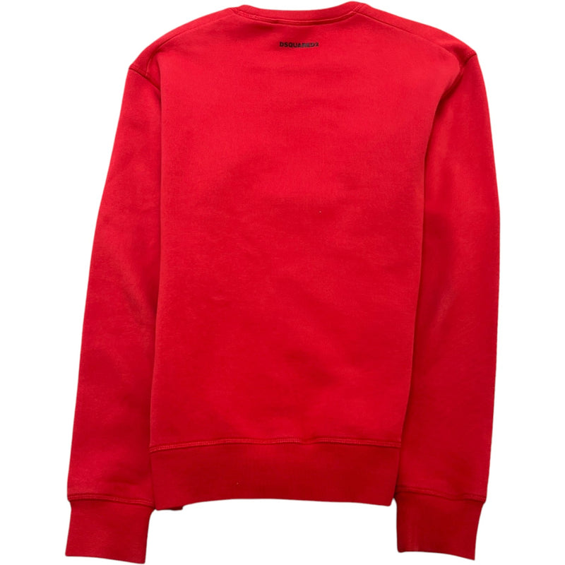 Men's Icon Logo Sweatshirt Red Size XS