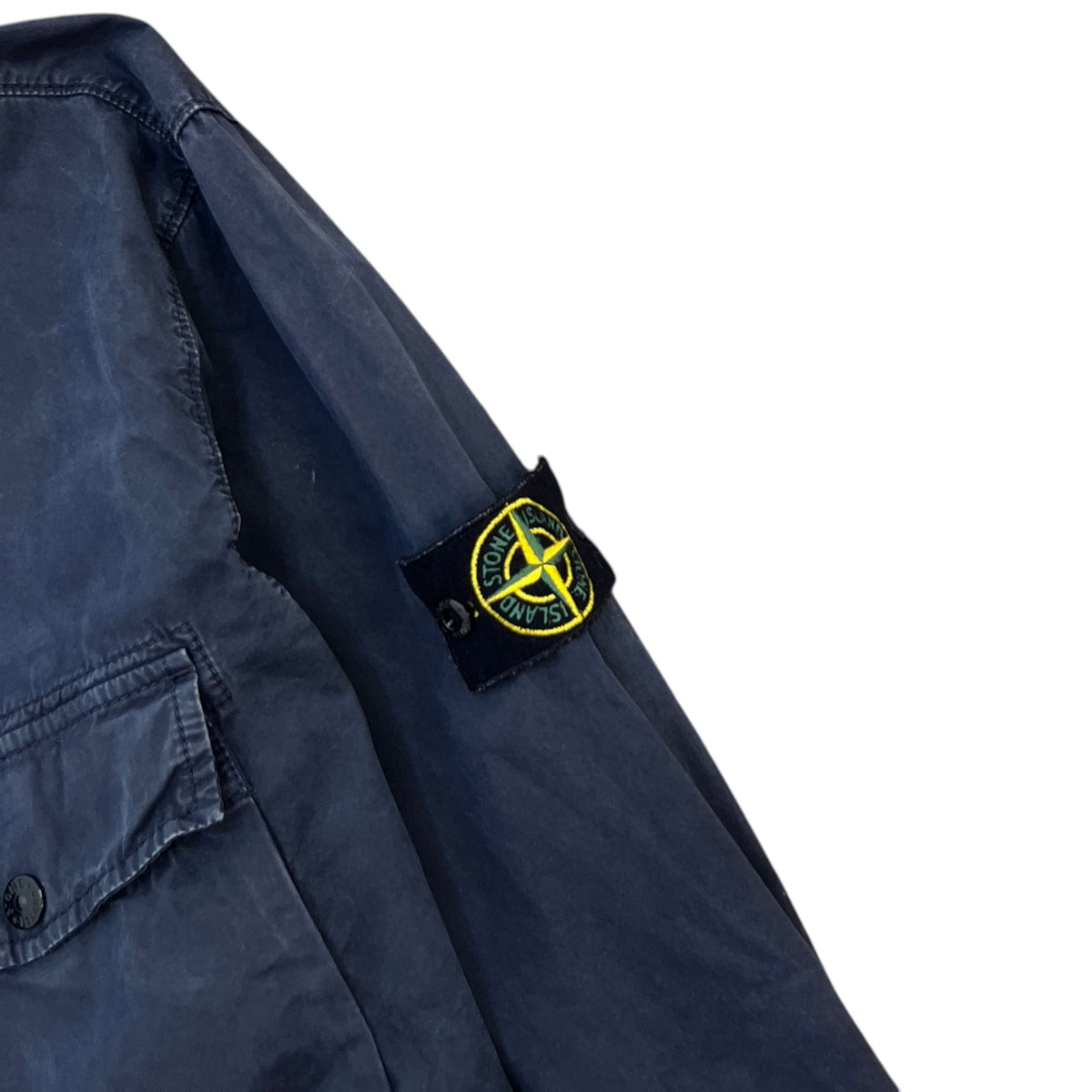 Men's Applique Logo Jacket Navy Size XXL - Photo 5