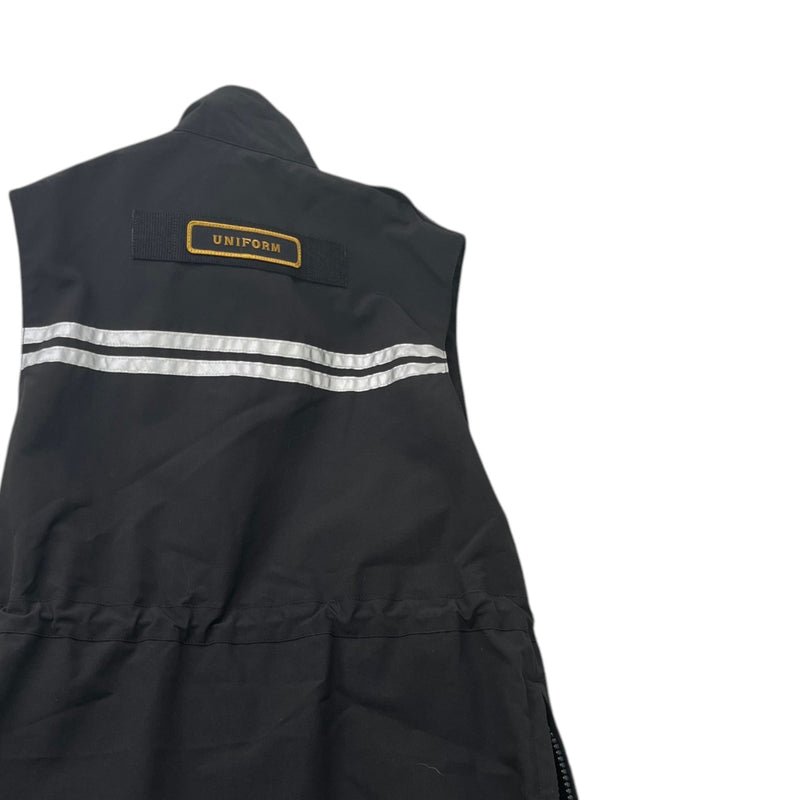 Men's Journey Vest Gilet Black Size XXS