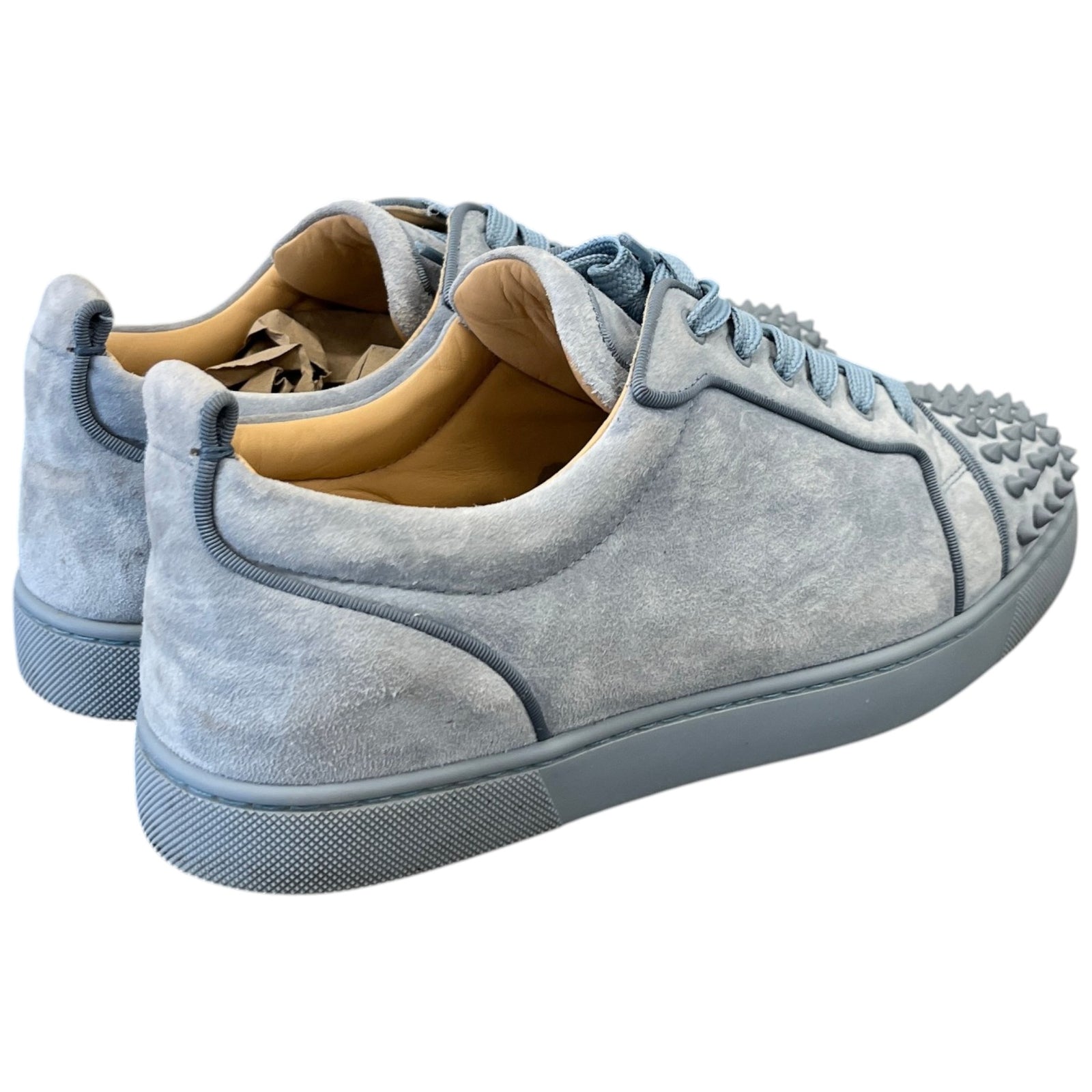 Men's Louis Junior Spike Low Trainers Blue Size EU 42 / UK 8 - Photo 8