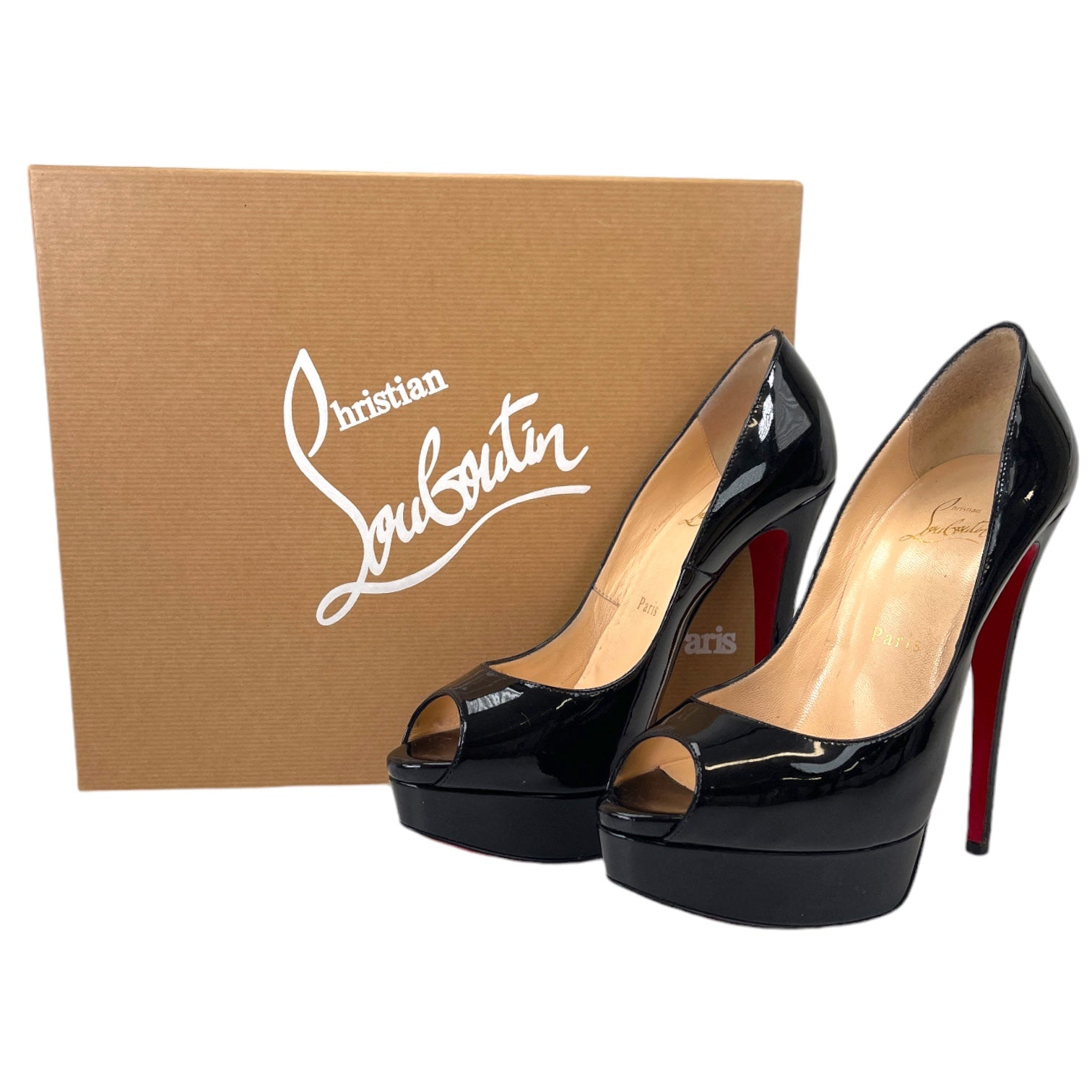 Black lady peep louboutins best sale