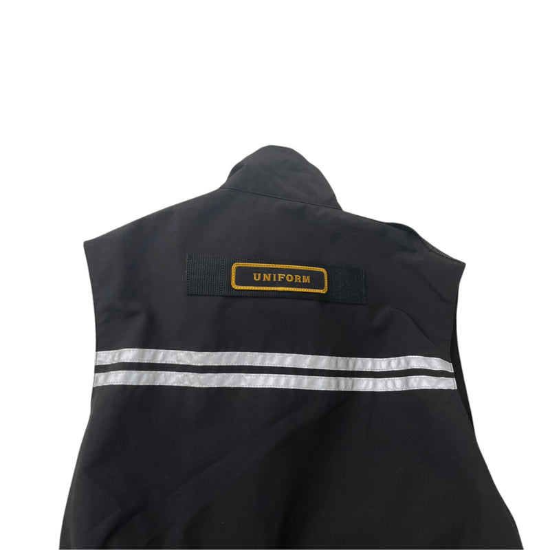 Men's Journey Vest Gilet Black Size XXS