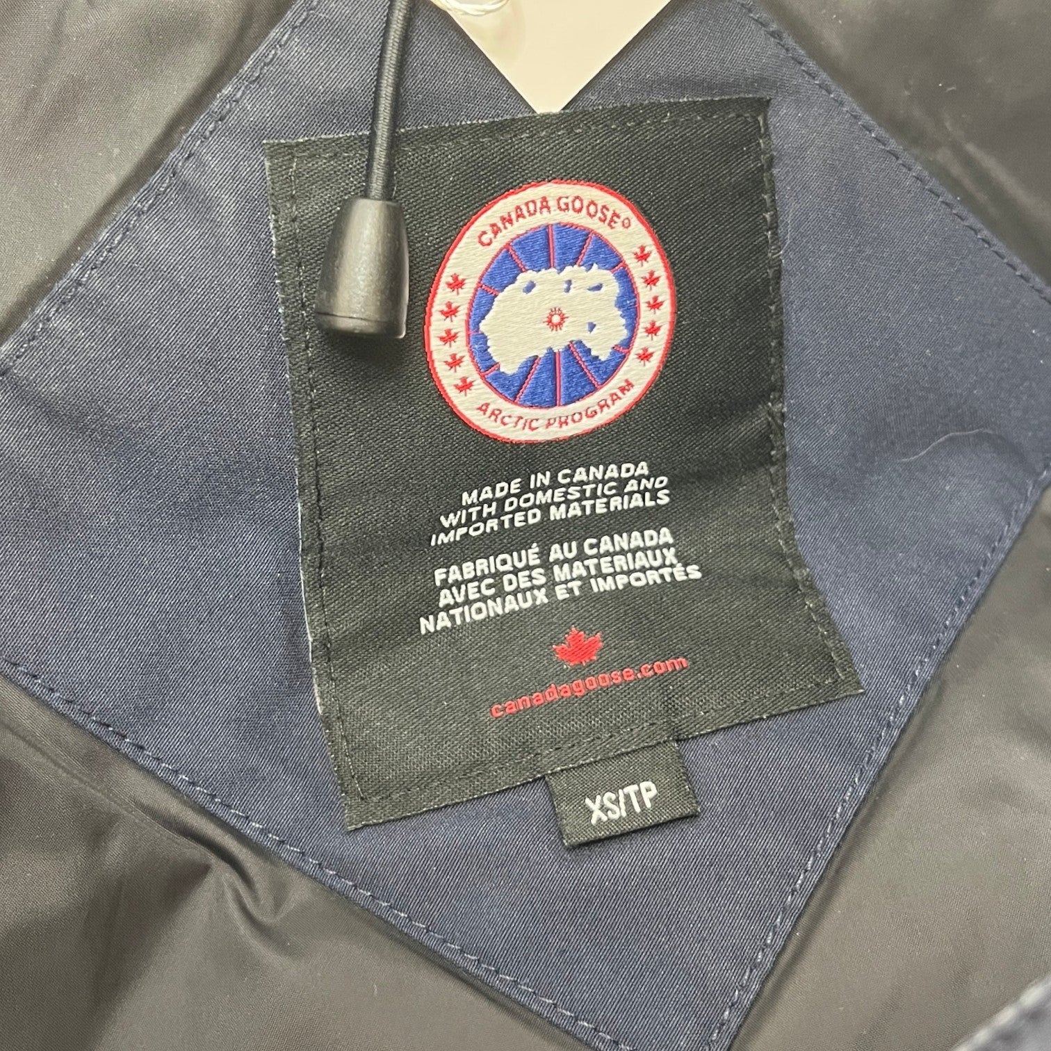 Women's Chelsea Parka Down Jacket Navy Size XS - Photo 7