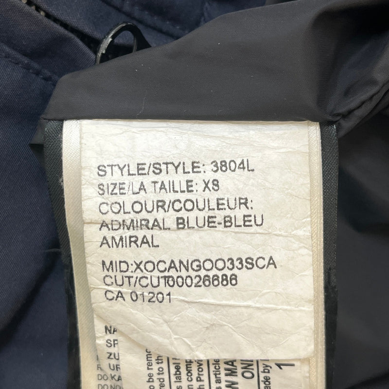 Women's Chelsea Parka Down Jacket Navy Size XS
