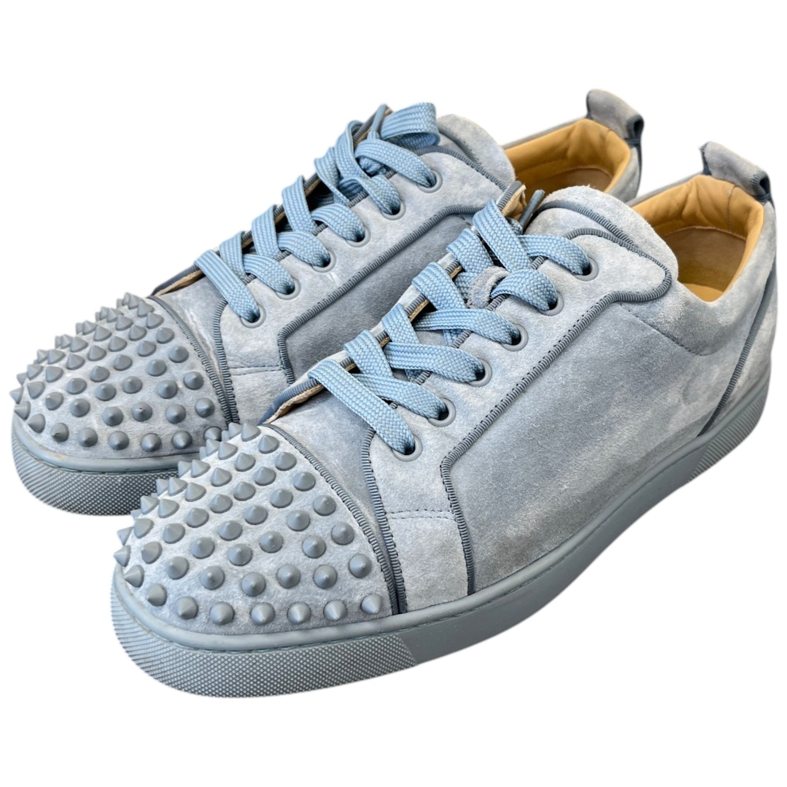 Men's Louis Junior Spike Low Trainers Blue Size EU 42 / UK 8 - Photo 9