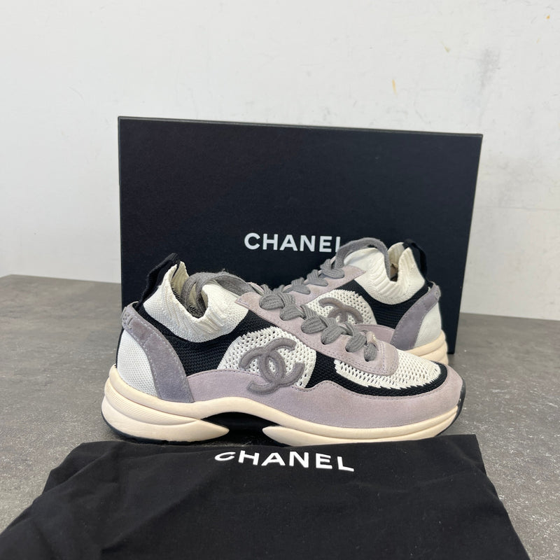 Women's CC Runner Low Trainers Grey Size UK 4 / EU 37