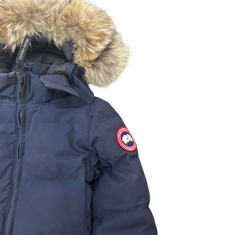 Women's Chelsea Parka Down Jacket Navy Size XS