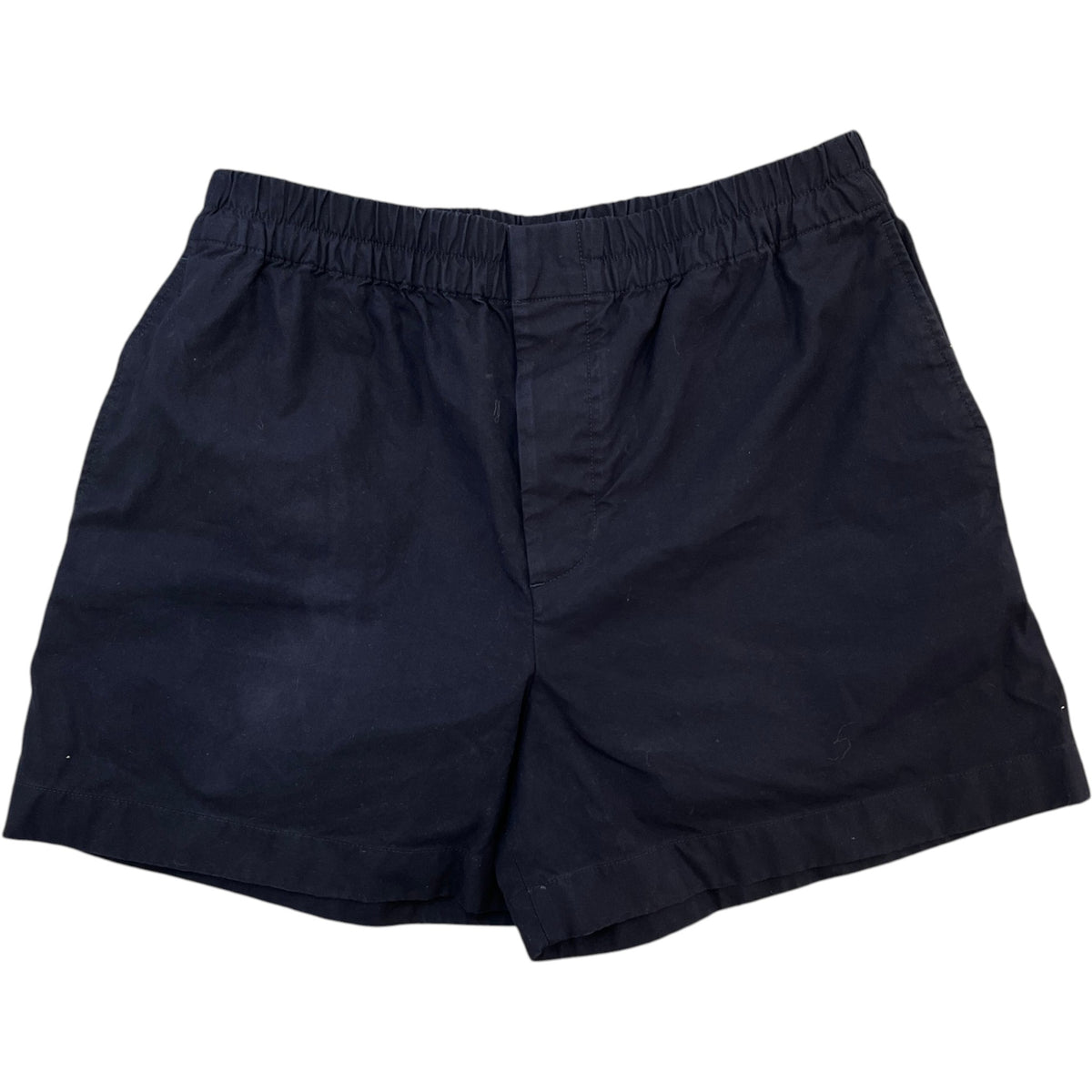 Women's Logo Embroidered Shorts Navy Size XL / UK 14 - Photo 1