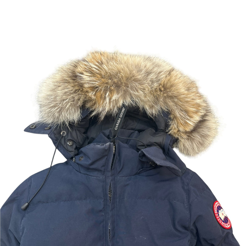 Women's Chelsea Parka Down Jacket Navy Size XS