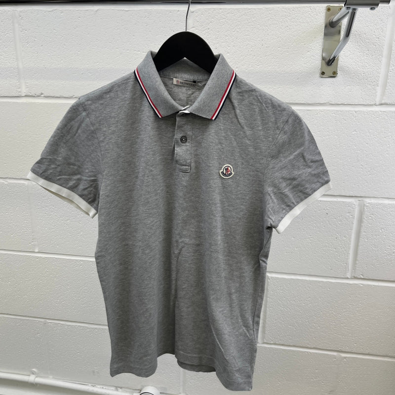 Men's Maglia Polo Shirt Grey Size S