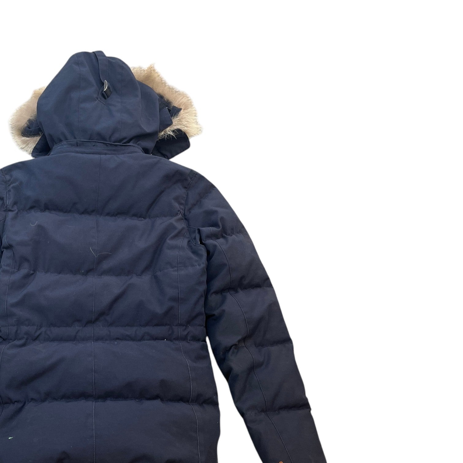 Women's Chelsea Parka Down Jacket Navy Size XS - Photo 4