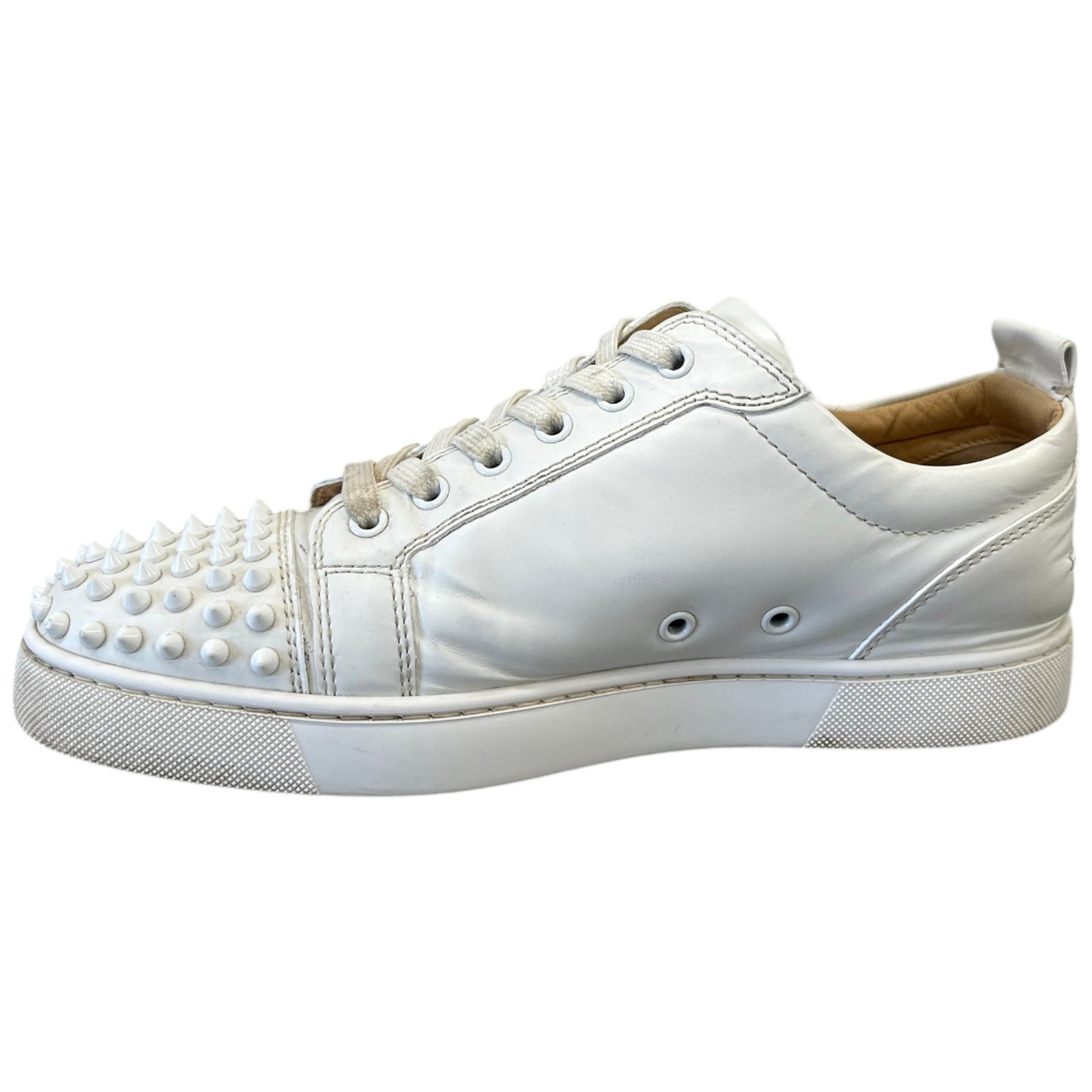 Men's Louis Junior Spikes Low Trainers White Size EU 42 / UK 8 - Photo 2