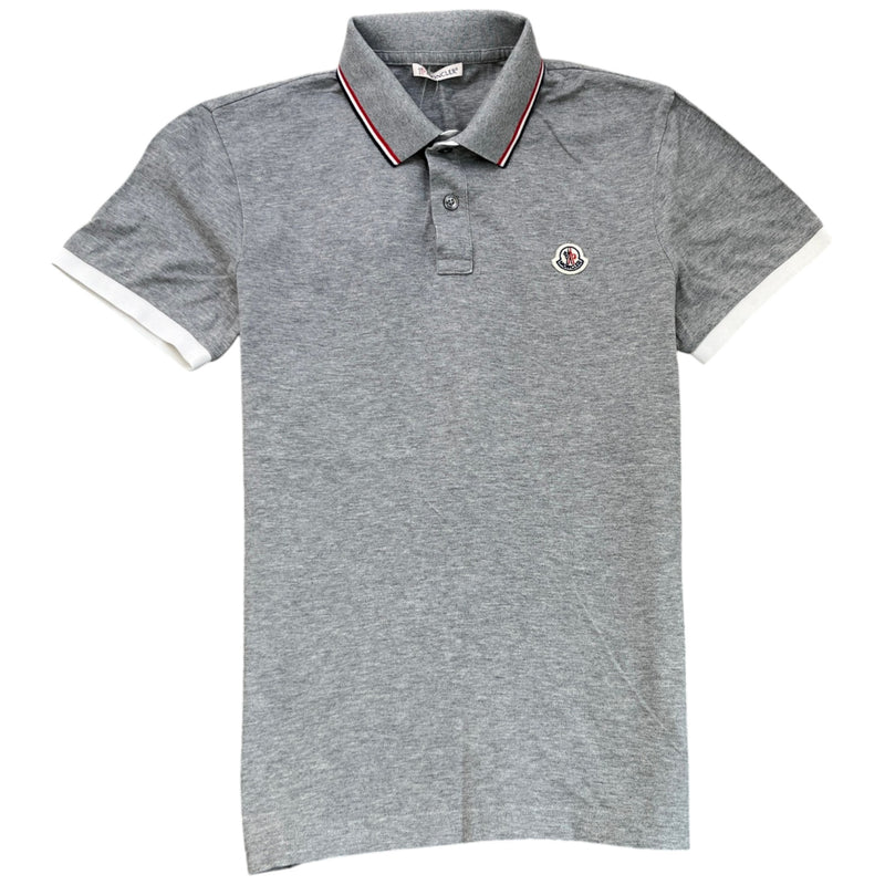 Men's Maglia Polo Shirt Grey Size S