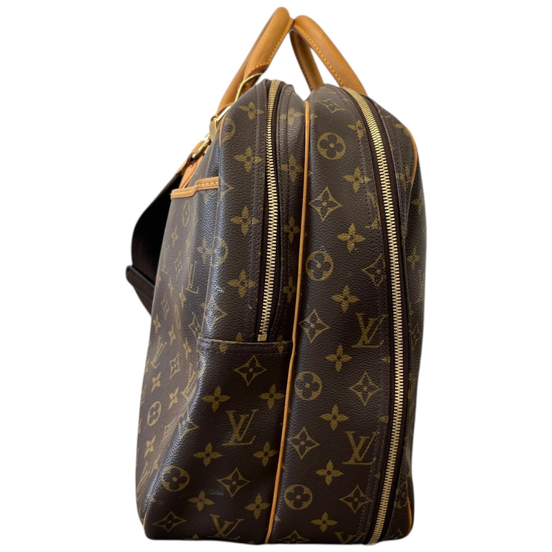 Women's Monogram Alizé 24 Heures Travel Bag Brown