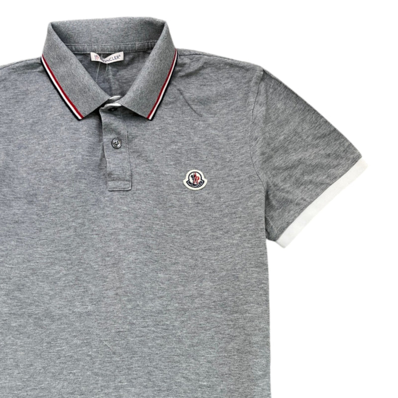 Men's Maglia Polo Shirt Grey Size S