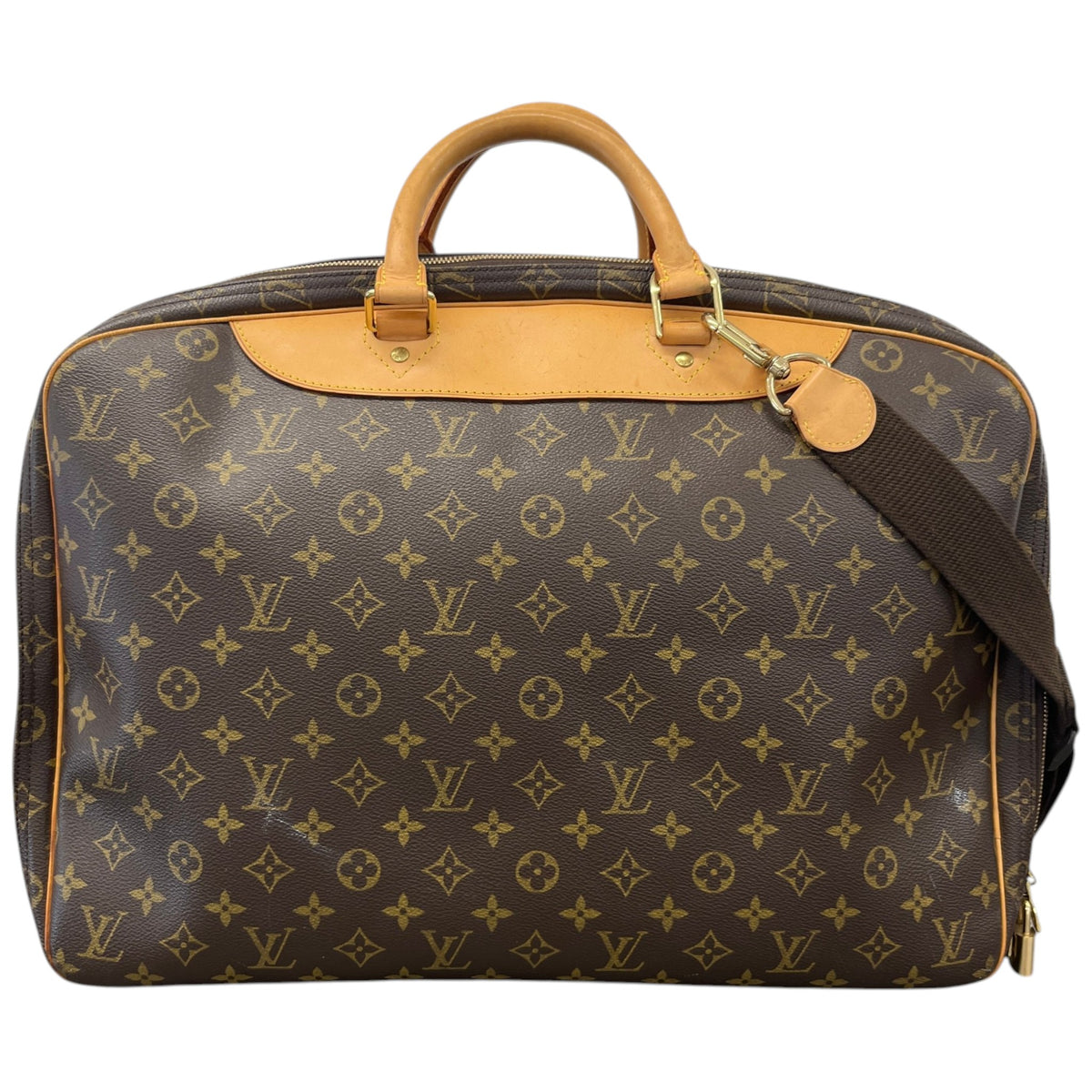 Women's Monogram Alizé 24 Heures Travel Bag Brown - Photo 2