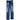 Men's Distressed Plaque Logo Jeans Blue Size IT 60 / UK 44