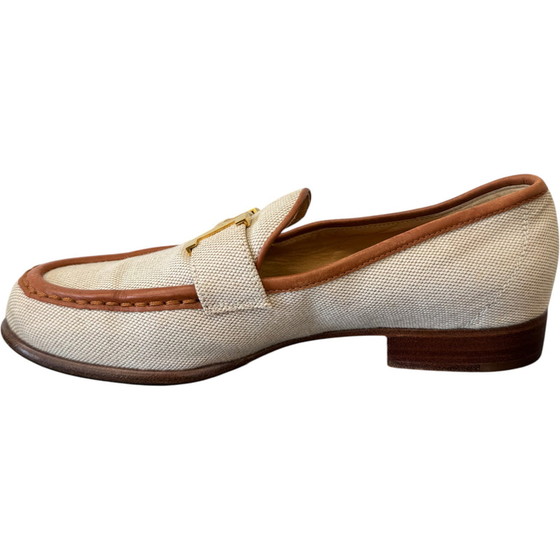 Women's Mocassim Loafers Brown Size UK 3 / EU 36