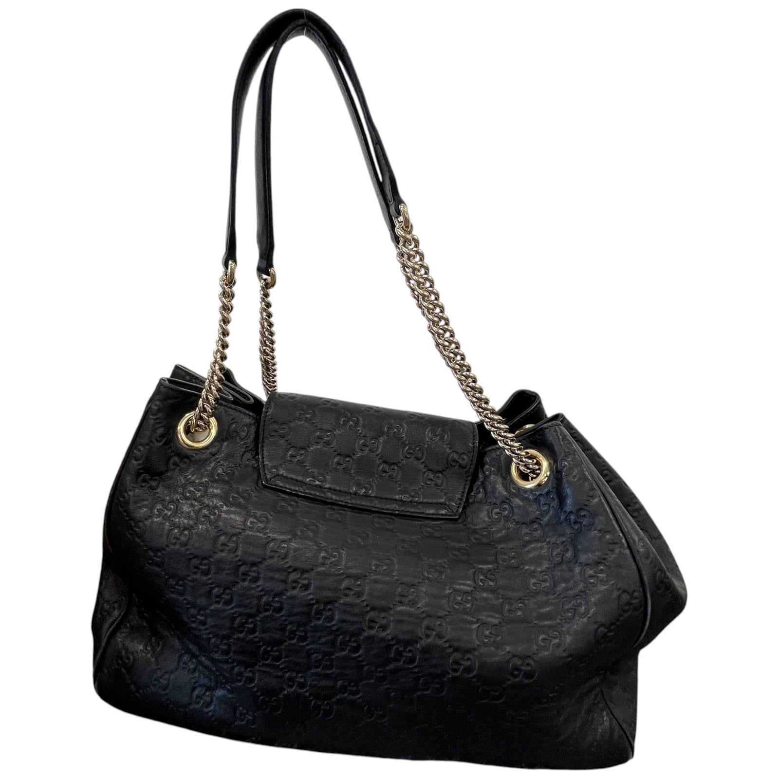 Women's Emily Guccissima Handbag Black - Photo 3