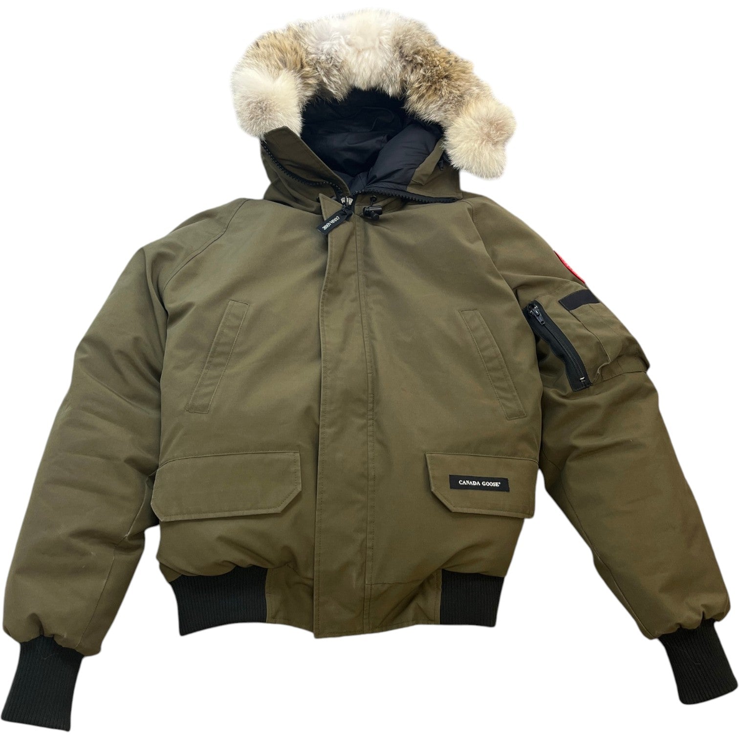 Men's Chilliwack Bomber Down Jacket Green Size M - Photo 1
