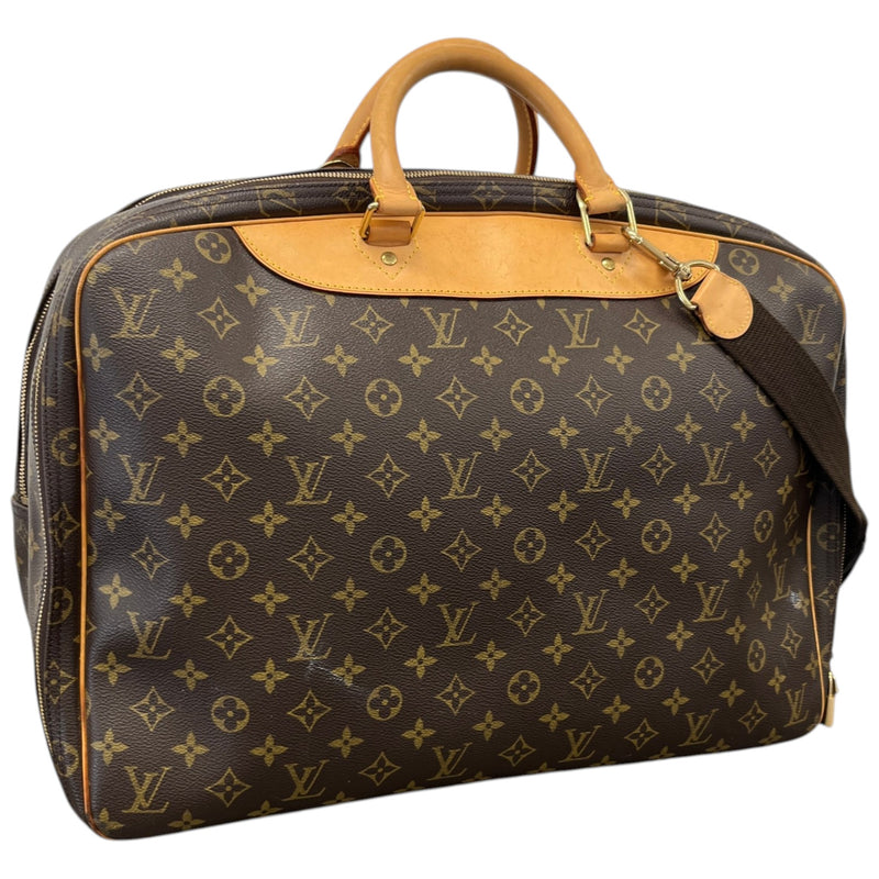 Women's Monogram Alizé 24 Heures Travel Bag Brown