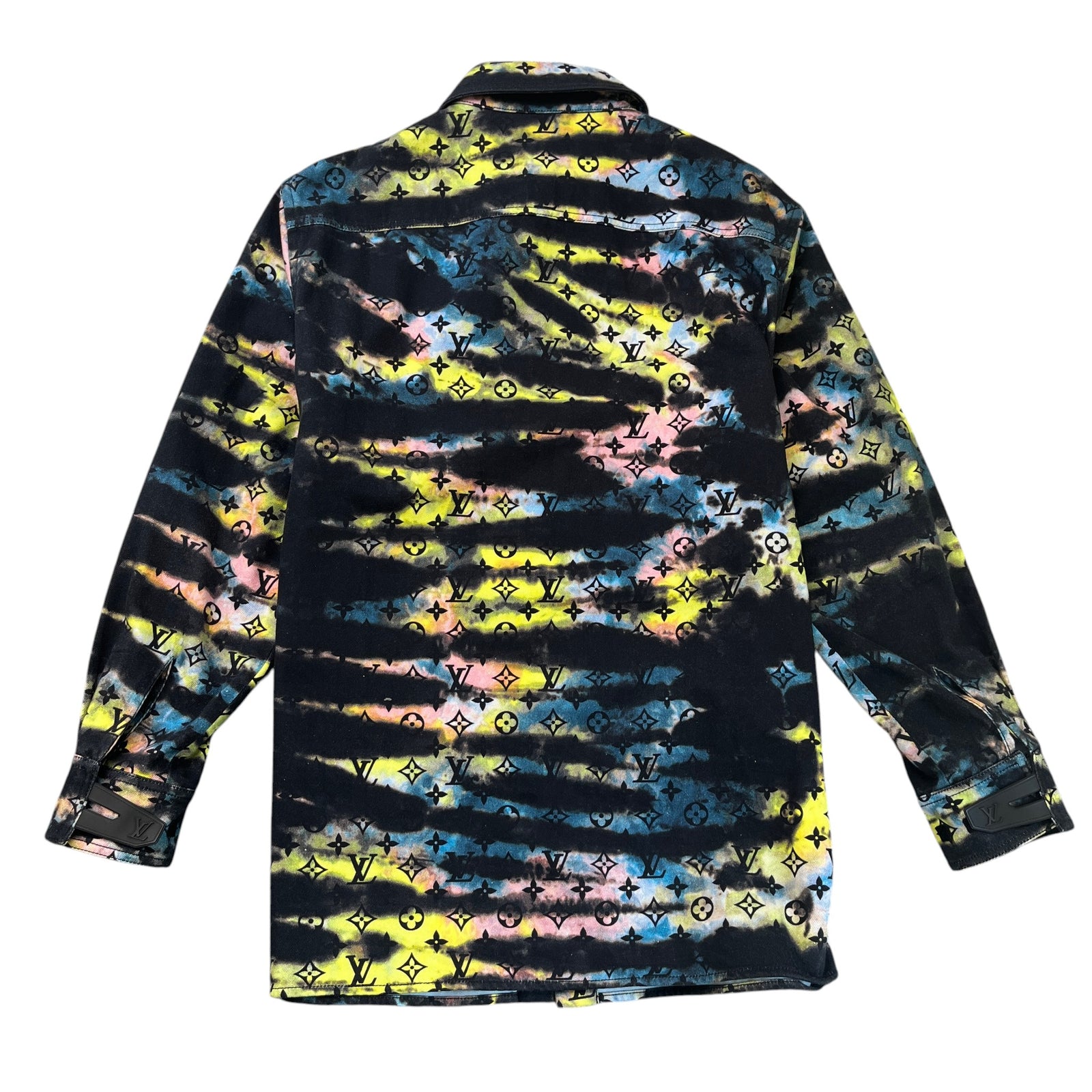 Men's Monogram Tie-Dye Fw21 Jacket Multi-Coloured Size S - Photo 2
