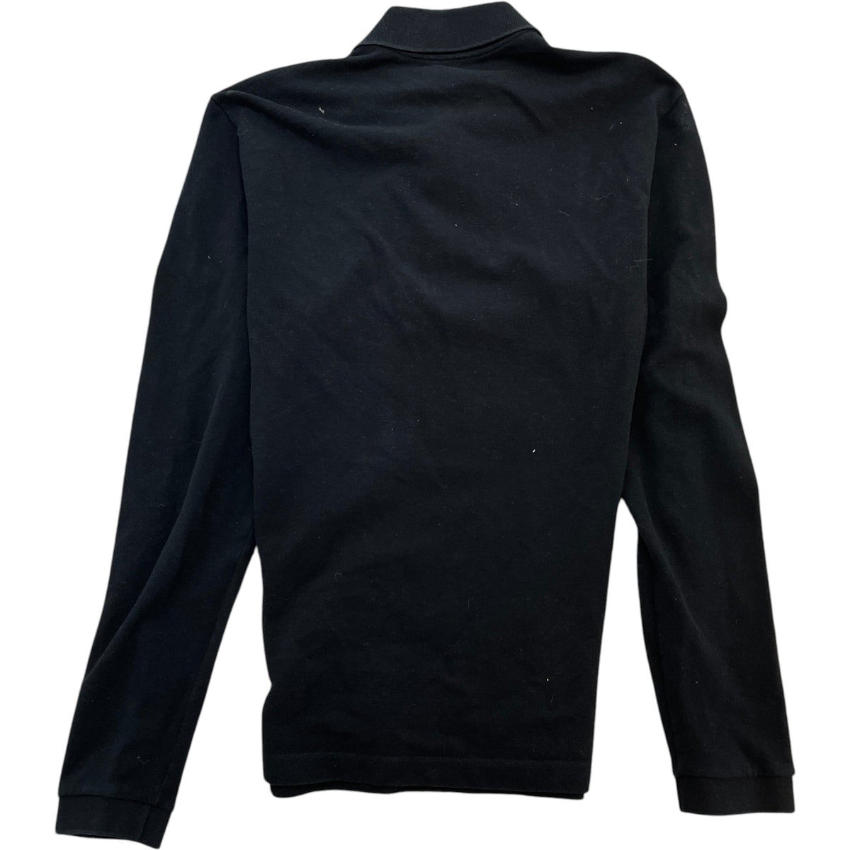 Men's Embroidered Logo Polo Shirt Black Size L - Photo 2