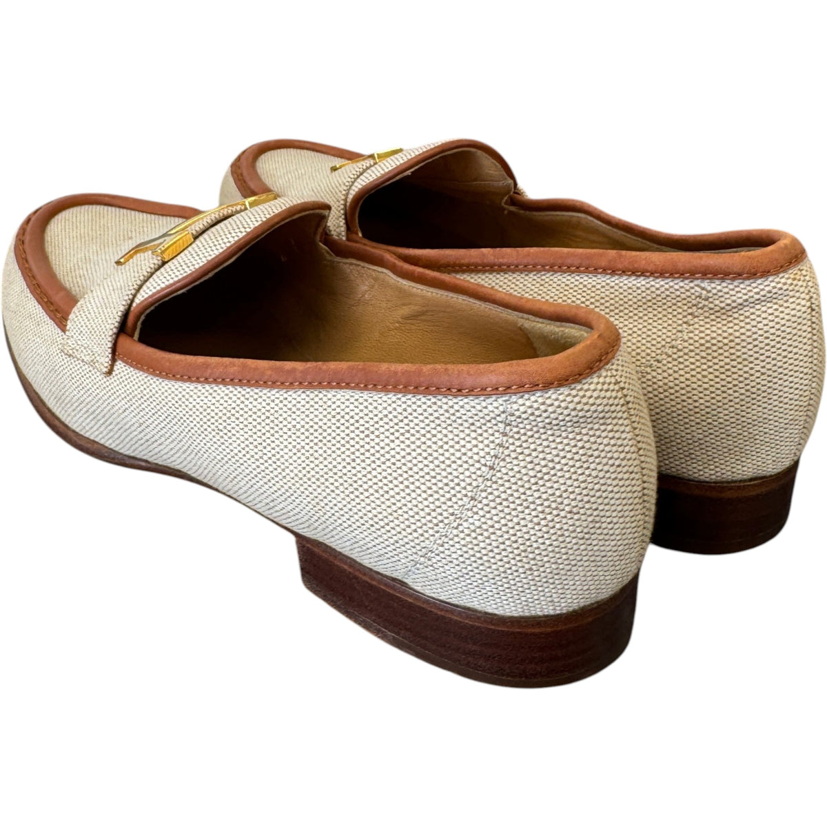 Women's Mocassim Loafers Brown Size UK 3 / EU 36 - Photo 8