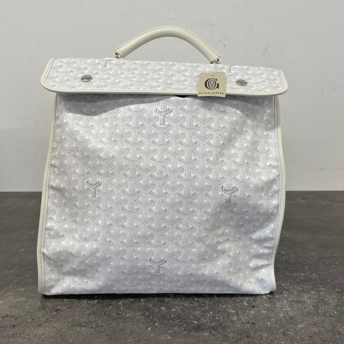 Men's Saint Léger Backpack White - Photo 17