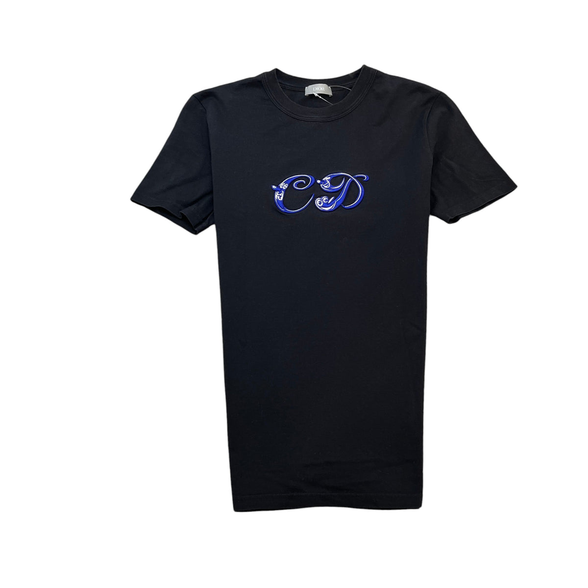 Men's x Kenny Scharf Embroidered Logo T-Shirt Black Size XS - Photo 1
