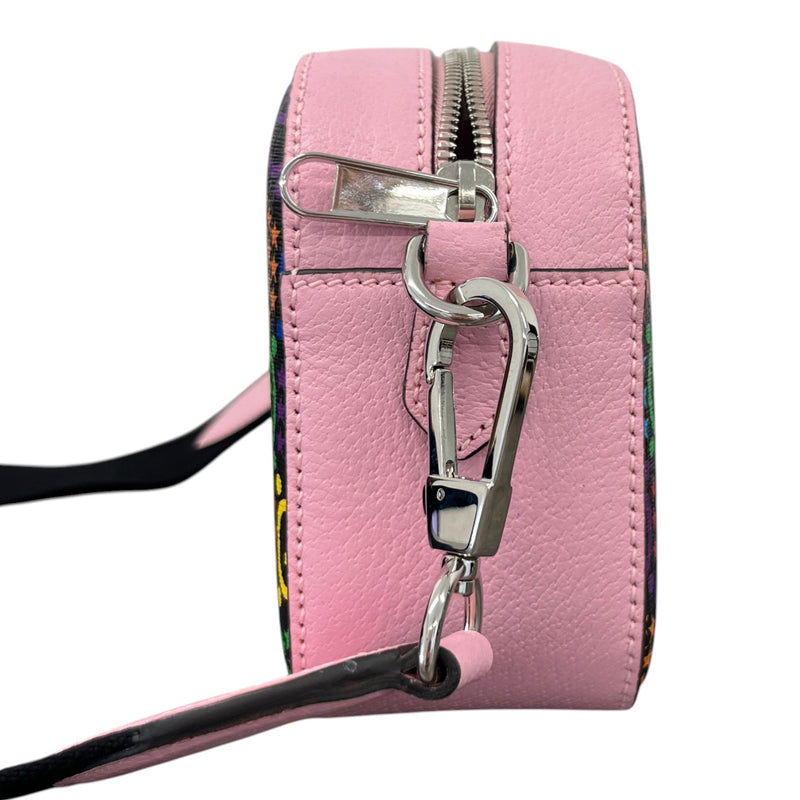 Women's GG Psychedelic Camera Crossbody Bag Pink