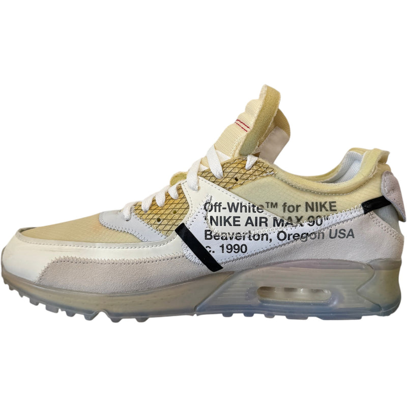 Men's x Nike Air Max 90 "The Ten" Low Trainers Cream Size UK 10 / EU 44