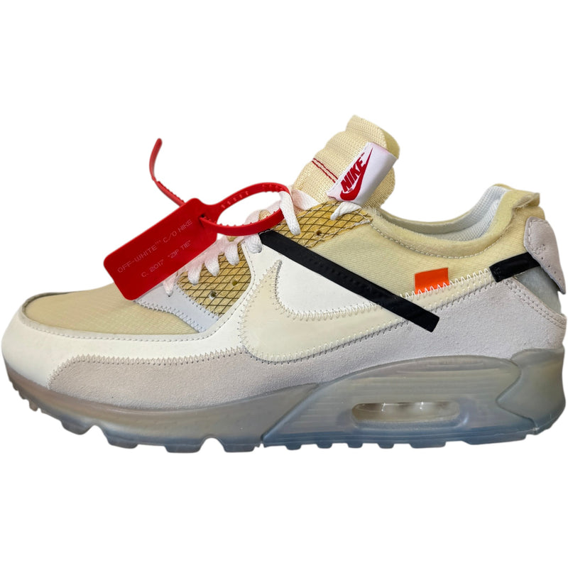Men's x Nike Air Max 90 "The Ten" Low Trainers Cream Size UK 10 / EU 44