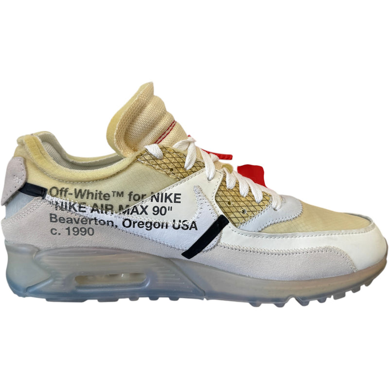 Men's x Nike Air Max 90 "The Ten" Low Trainers Cream Size UK 10 / EU 44