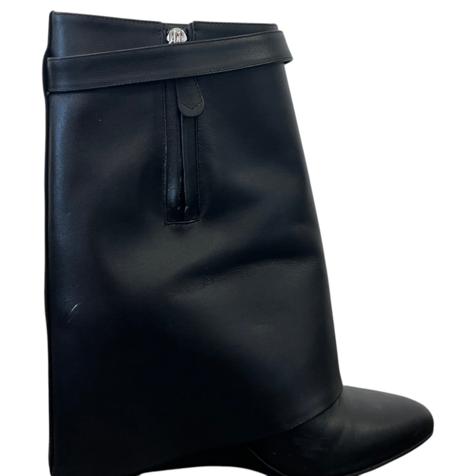 Women's Shark Lock Ankle 90 Boots Black Size UK 6 / EU 39 - Photo 4