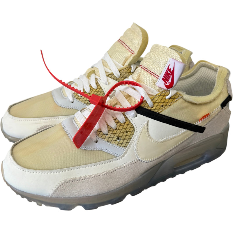 Men's x Nike Air Max 90 "The Ten" Low Trainers Cream Size UK 10 / EU 44