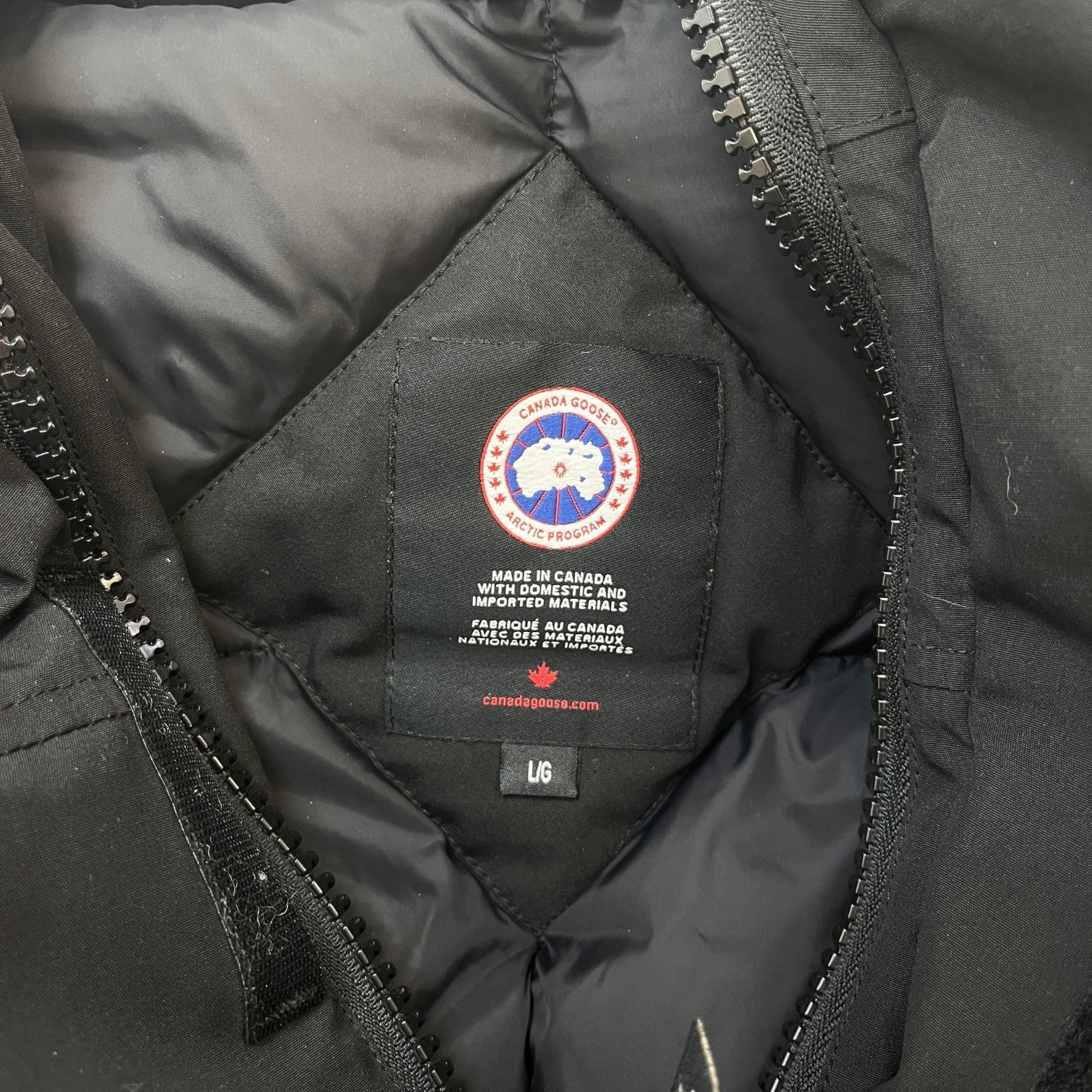 Men's Langford Down Jacket Black Size L - Photo 5