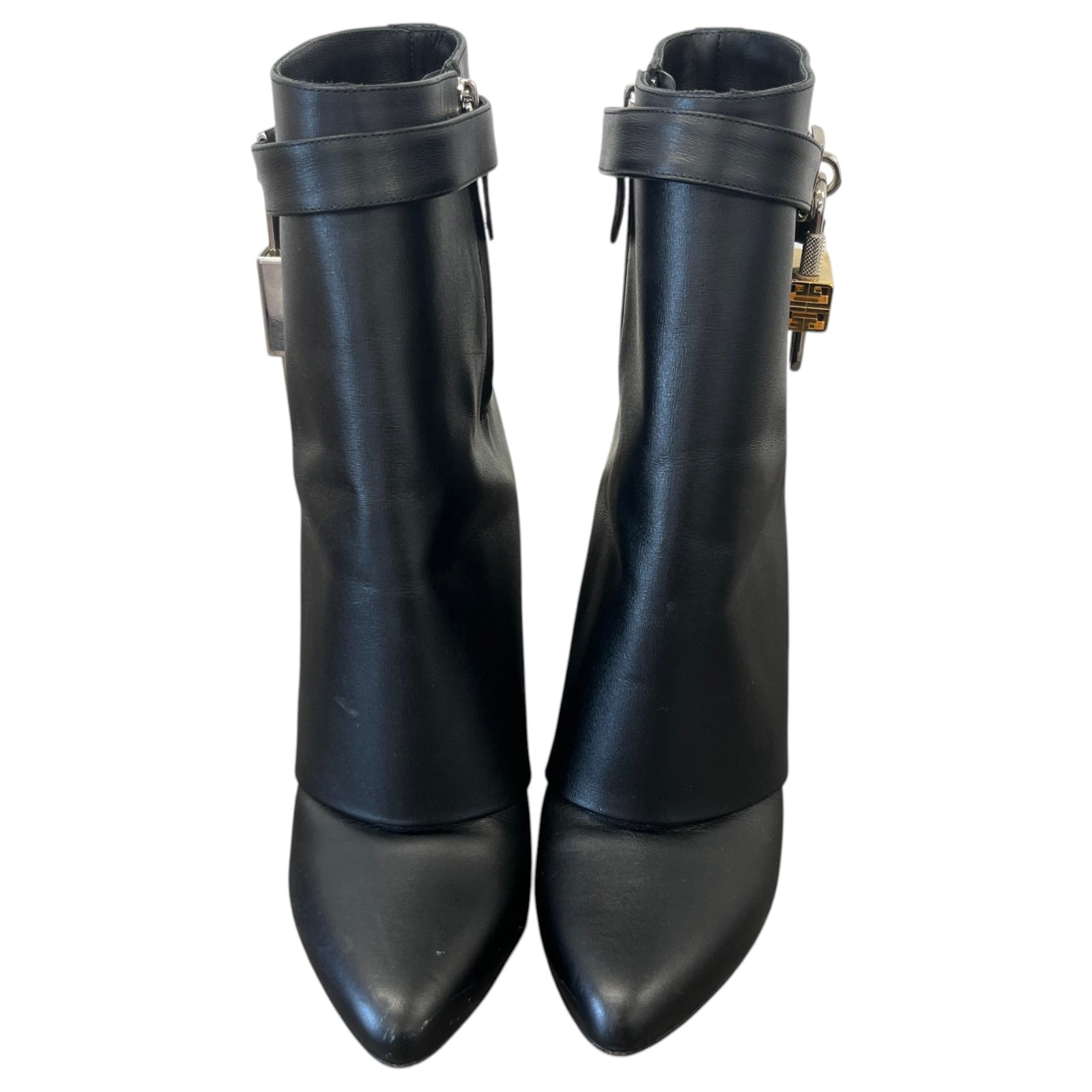 Women's Shark Lock Ankle 90 Boots Black Size UK 6 / EU 39 - Photo 6