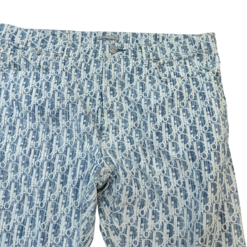 Men's Oblique Jeans Blue Size L / W34