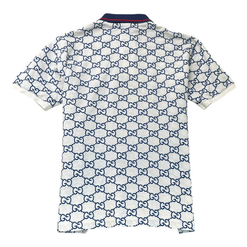Women's GG Supreme Polo Shirt White Size S / UK 8
